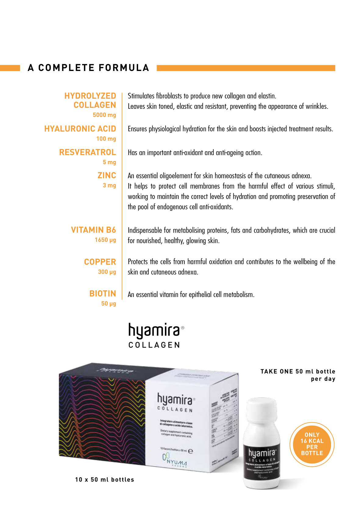 Hyamira Collagen Beauty Supplement